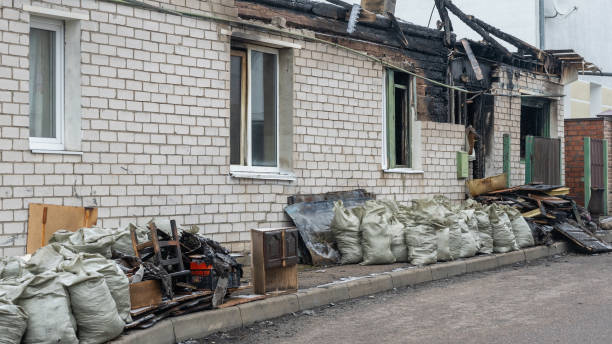 Professional Emergency Fire Cleanup technician working in Florence, KY